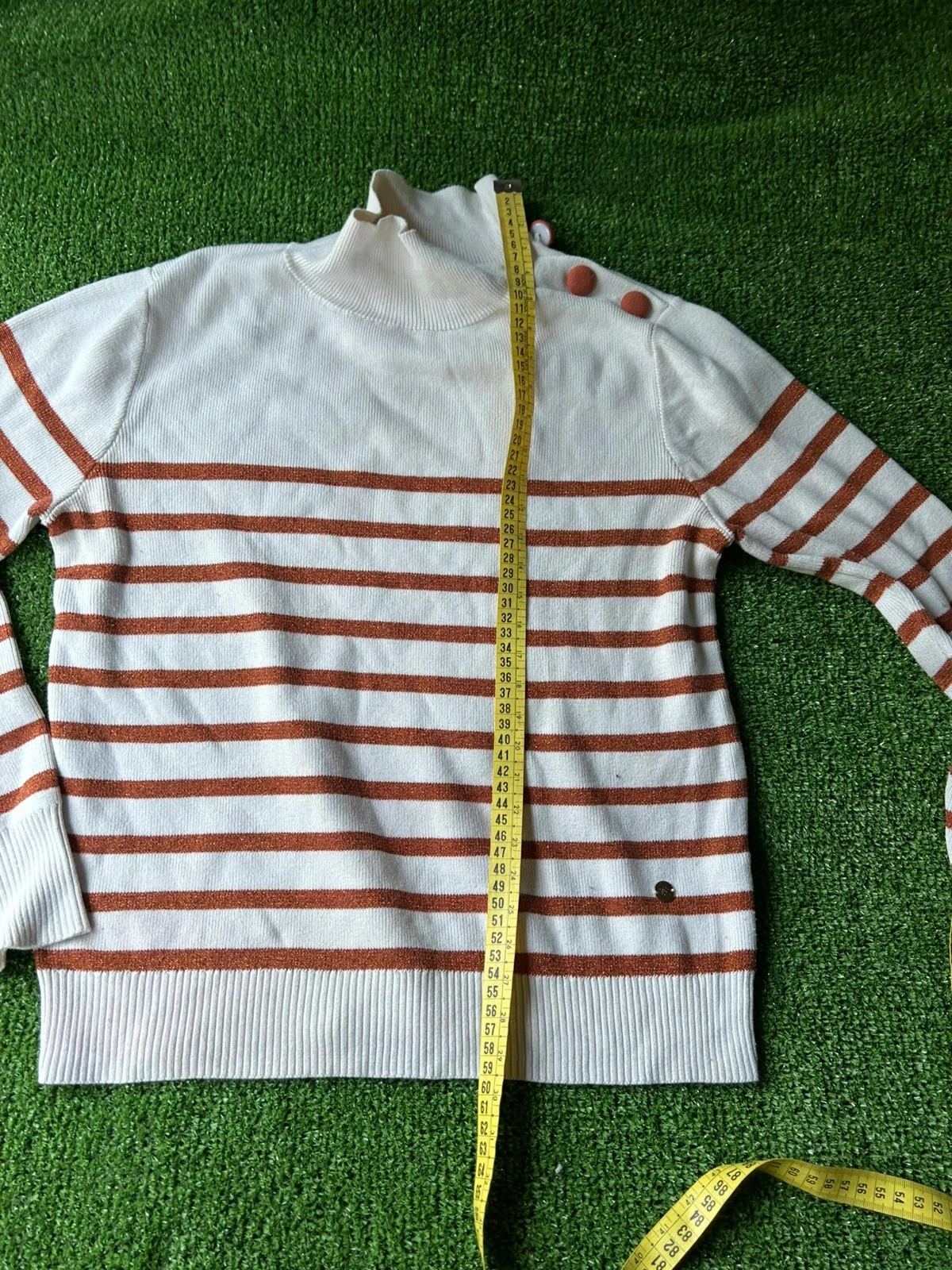 Blusa de mangas compridas listradas la petite étoile tamanho 1 / s – photo 8